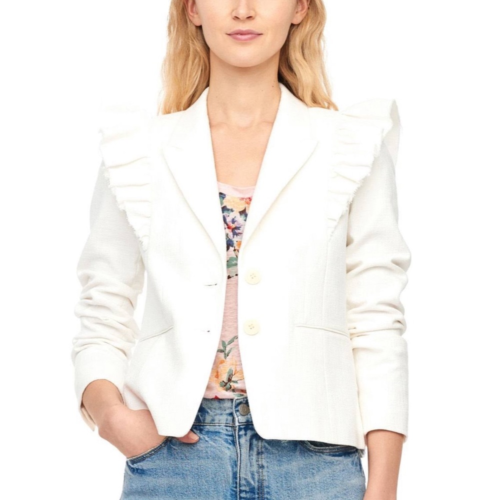 New with tags! Rebecca Taylor White Jacket